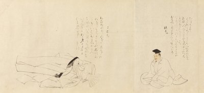 Les trente-six immortels poétiques Sanjurokkasen, 1824. - Sakai Hoitsu