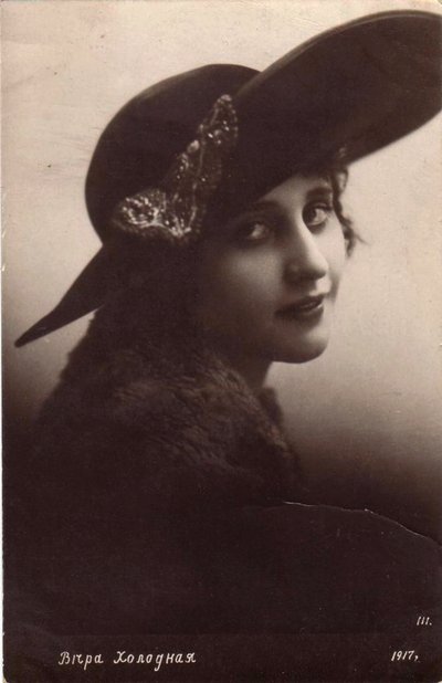 Vera Kholodnaya, actrice de cinéma muet russe - Sakharov and Orlov