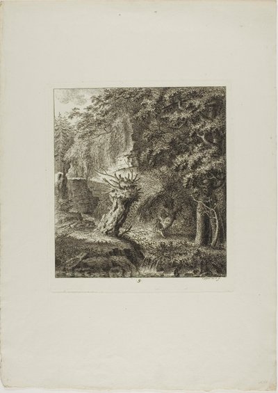 Paysages dédiés à M. Warelet - Salomon Gessner