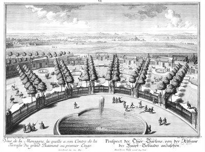 Vue du Tiergarten - Salomon Kleiner