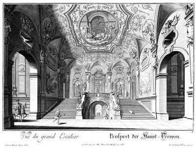 Escalier principal - Salomon Kleiner