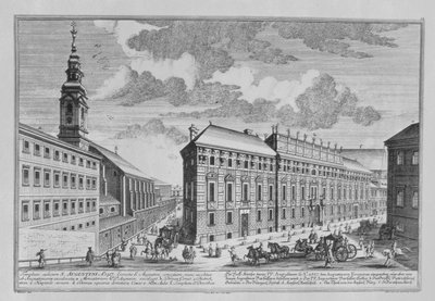 Vue de la Dorotheergasse montrant le Stallburg et l