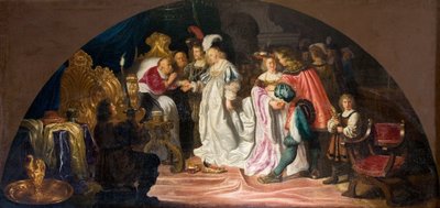Peinture de plafond du château de Kronborg au Danemark - Salomon Koninck
