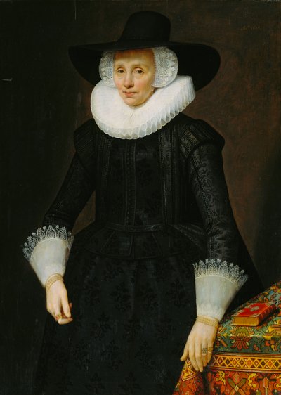 Portrait de Margarita Courten - Salomon Mesdach
