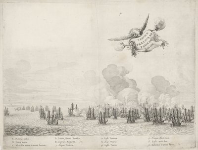 Troisième bataille avec la flotte portugaise à Paraiba, 1640 - Salomon Savery