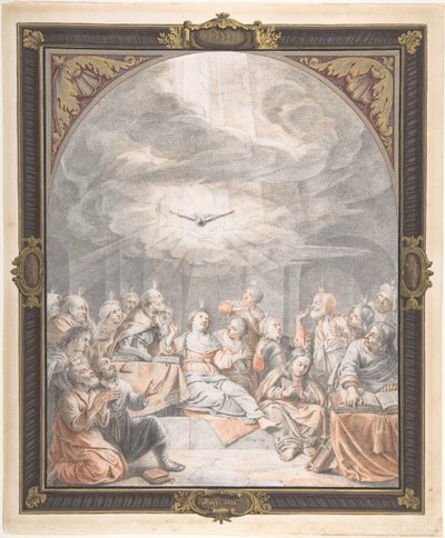 La Pentecôte, début à mi-17e siècle - Salomon de Bray