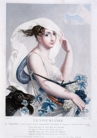 Allégorie de Vendémiaire - Salvadore Tresca