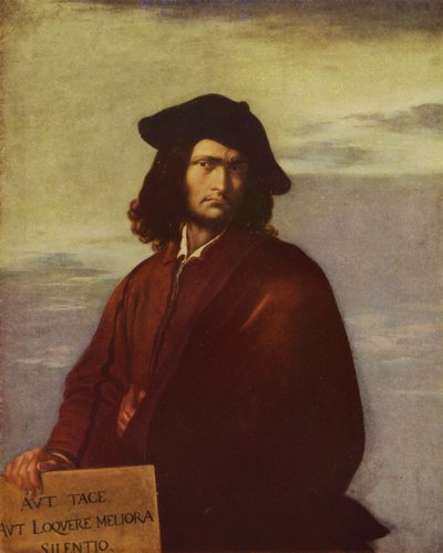 Philosophie (autoportrait) - Salvator (after) Rosa