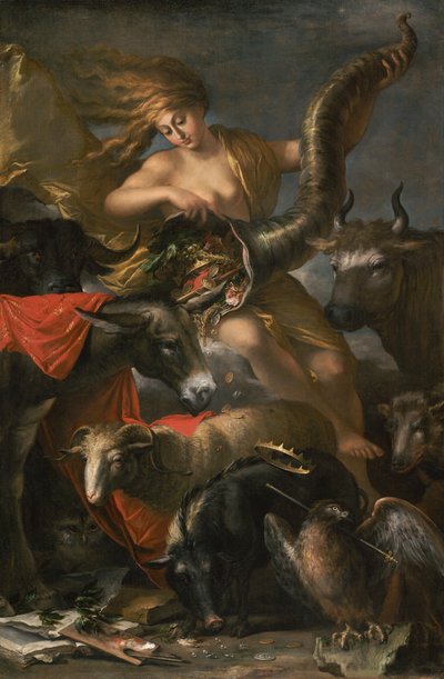 Allégorie de la fortune, vers 1658-9 - Salvator Rosa