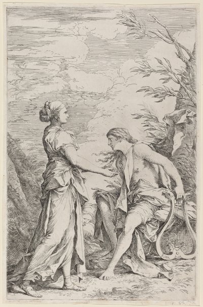 Apollon et la Sibylle de Cumes - Salvator Rosa
