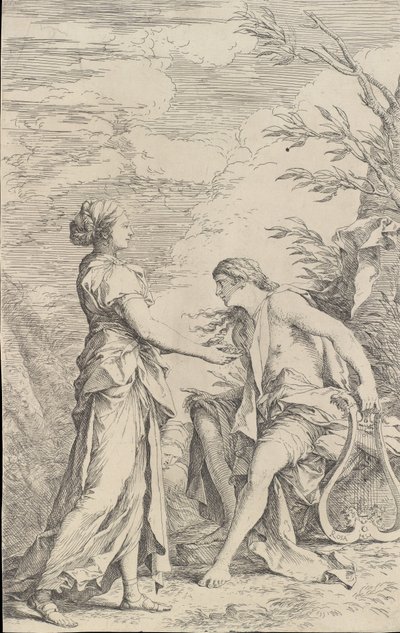 Apollon et la Sibylle de Cumes - Salvator Rosa