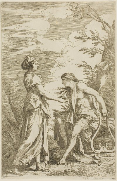 Apollon et la Sibylle de Cumes - Salvator Rosa