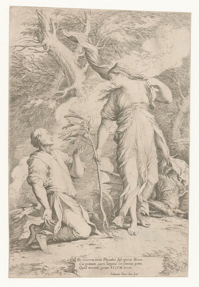 Cérès et Phytalus - Salvator Rosa
