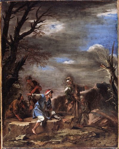 Paysage avec figures - Salvator Rosa