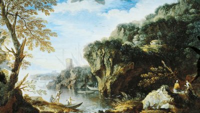 Marine, École de Salvator Rosa - Salvator Rosa