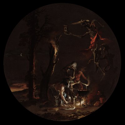 Scènes de sorcellerie : Soirée, vers 1645-1649 - Salvator Rosa