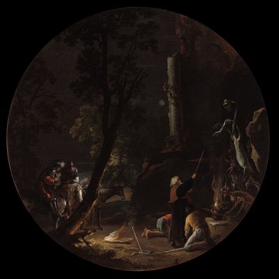 Scènes de sorcellerie : Nuit - Salvator Rosa