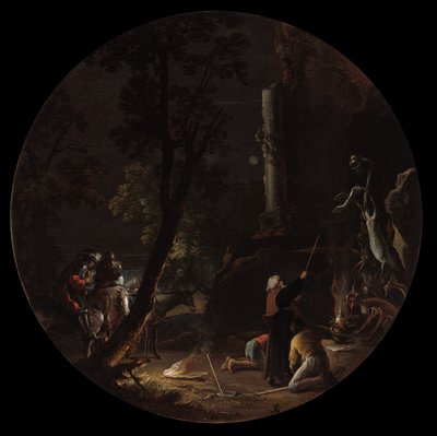 Scènes de sorcellerie : Nuit, vers 1645-49 - Salvator Rosa