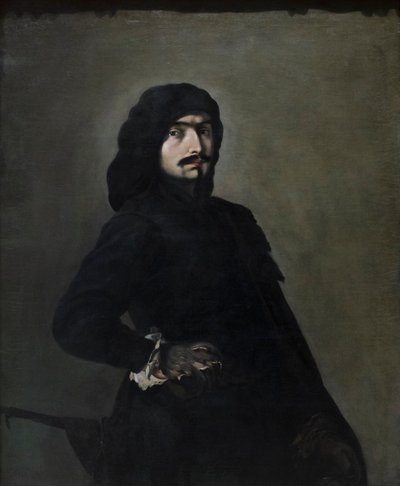 Autoportrait en Pascariello, vers 1645-49 - Salvator Rosa