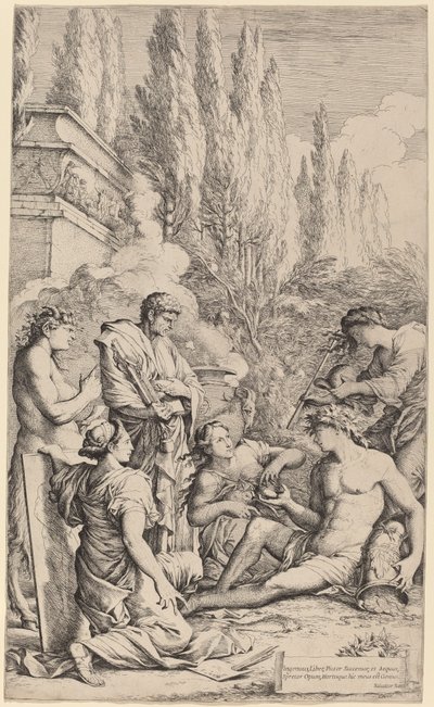 Le Génie de Salvator Rosa - Salvator Rosa