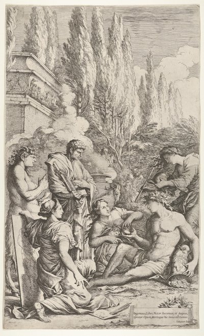 Le Génie de Salvator Rosa - Salvator Rosa