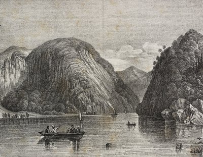 Passage de Rogers dans le lac George, États-Unis d