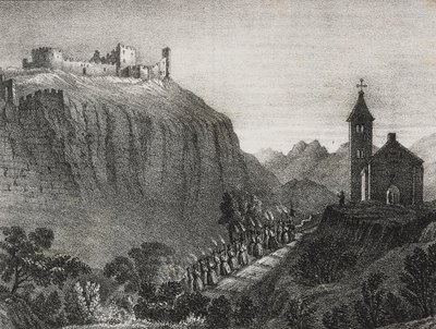 Voyage à Cappelluccia, scène de lanterne magique, collection d