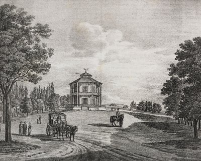 Prater de Vienne, Autriche (lithographie de Salvatore Puglia de Poliorama Pittoresco, n 34, 29 mars) - Salvatore Puglia
