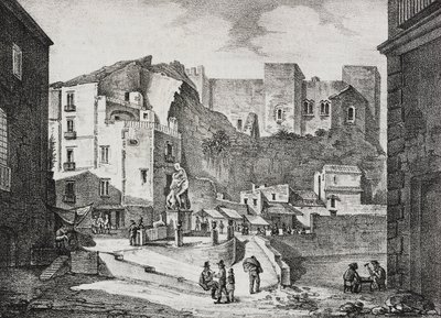 Vue de la Piazza della Fontana dell