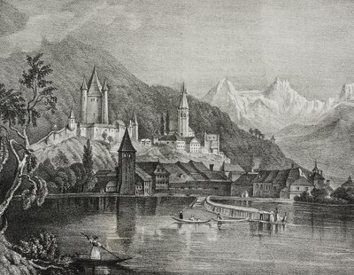 Vue de Thoune, canton de Berne, Suisse - Salvatore Puglia