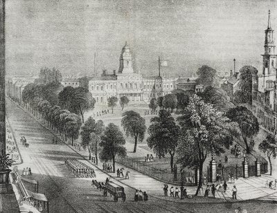 Vue du parc et de l