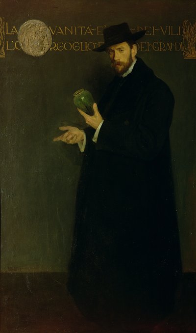 Portrait de Galileo Chini (1873-1956) - Salvino Tofanari