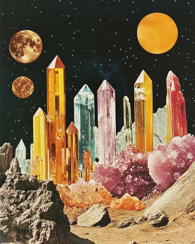 La Cité cosmique de cristal - Samantha Hearn