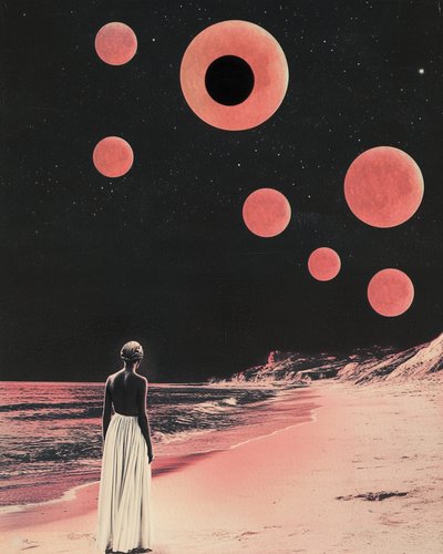 Pink Beach : Rêve cosmique - Samantha Hearn