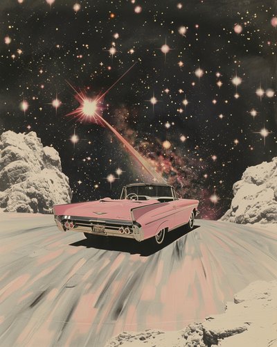 Convertible rose « Cosmic Drive » - Samantha Hearn