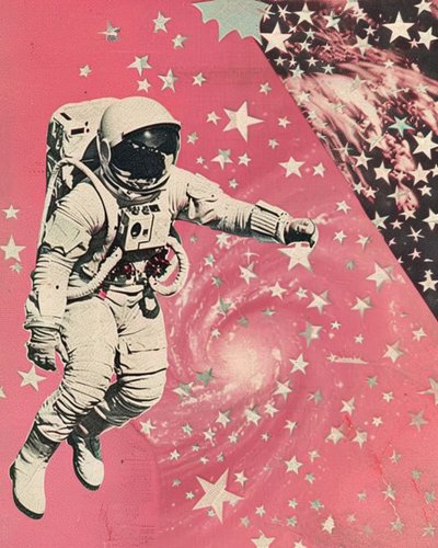 Astronaute de la Galaxie rose - Samantha Hearn