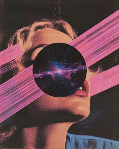 Regard cosmique surréaliste - Samantha Hearn