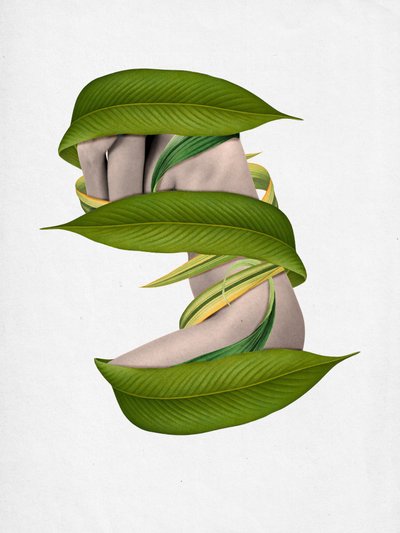 Un corps enveloppé par la nature - Sammy Slabbinck