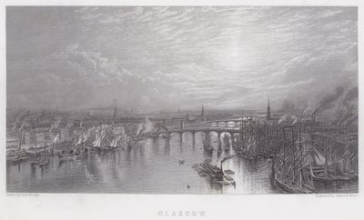 Glasgow (gravure) - Samuel (after) Bough