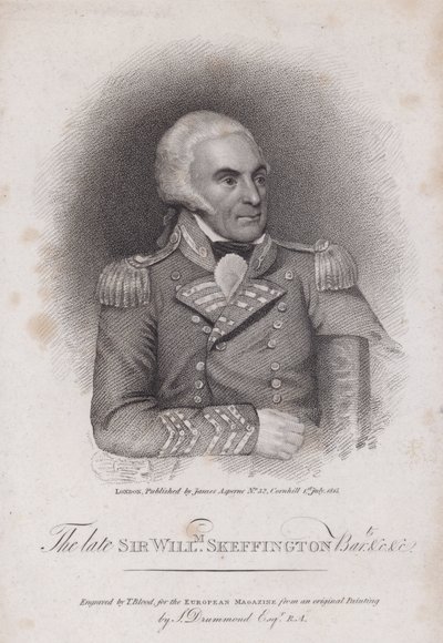 Sir William Skeffington (1742-1815), colonel de la Yeomanry du Leicestershire - Samuel (after) Drummond