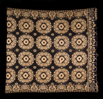 Couverture double-cloth - Samuel (attr.to) Graham