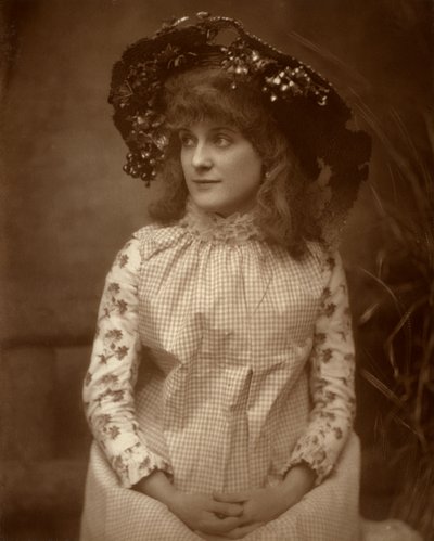Minnie Palmer, actrice américaine, 1884 - Samuel A Walker