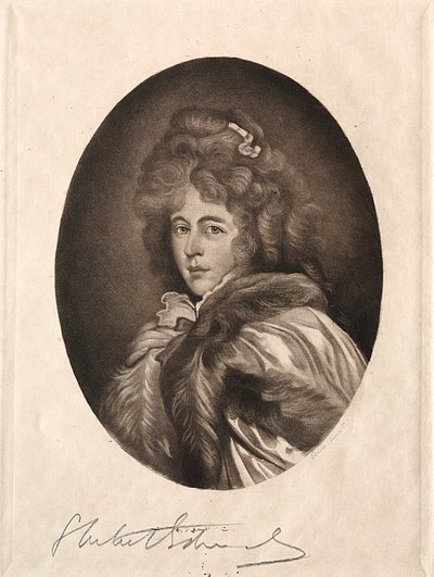 Miss Farren, comtesse de Derby, 19e-20e siècle - Samuel Arlent Edwards