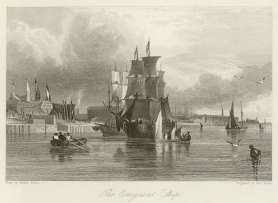 Le Navire des émigrants - Samuel Austin
