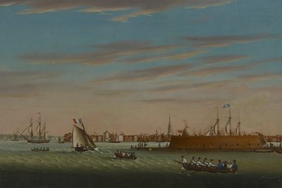 Vue de Charleston depuis le port - Samuel Barnard