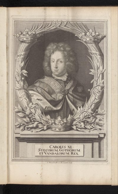 Portrait de Charles XI de Suède - Samuel Blesendorf