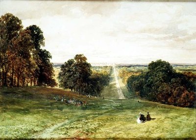 La Longue Promenade, Windsor - Samuel Bough