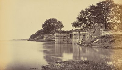 Cawnpore; Suttee Chowra Ghat, scène du massacre - Samuel Bourne