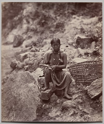 Femme Lepcha (numéro 1908) - Samuel Bourne