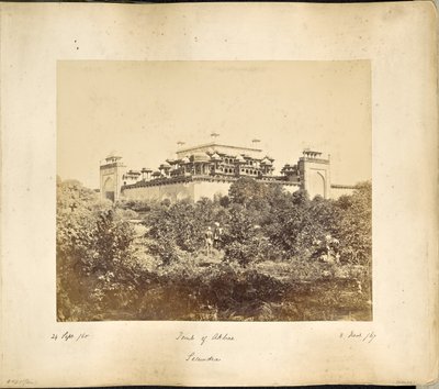 Secundra ; Le mausolée d